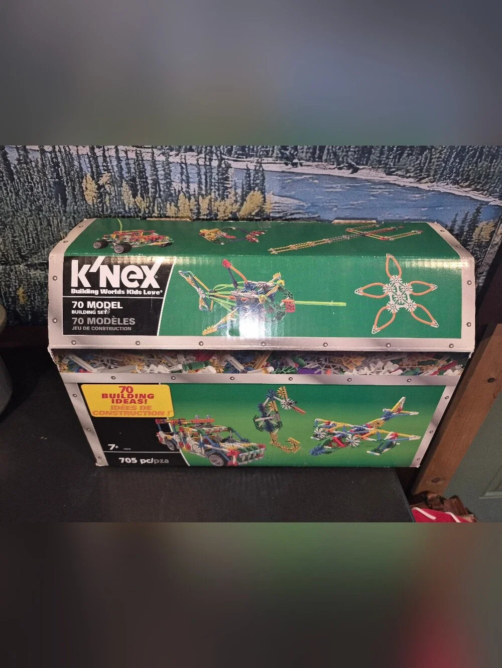 K'NEX 70 Model Building Set (13419) - 700 Pieces & Manual - Excellent (2014)